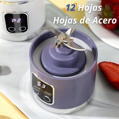 Licuadora Portatil de 450ml con carga USB tipo C