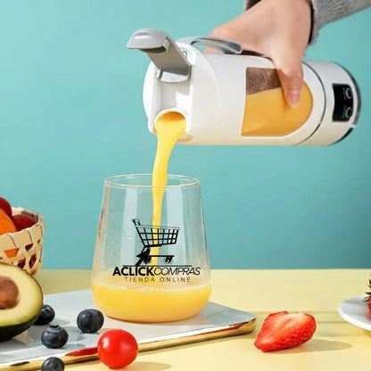 Licuadora Portatil de 450ml con carga USB tipo C